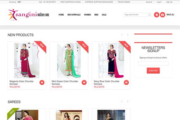 Sangini – Magento